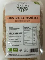 Arroz integral basmatico ecológico