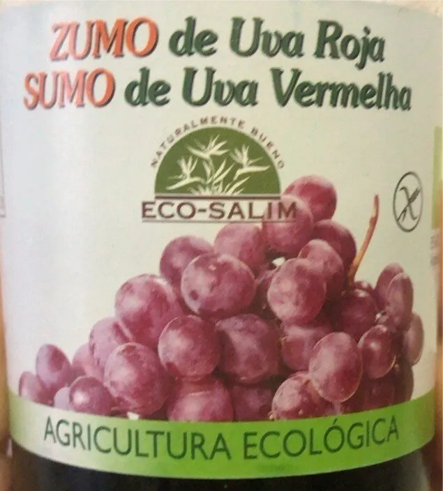Zumo de uva roja