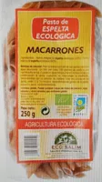 Macarrones de espelta ecológica