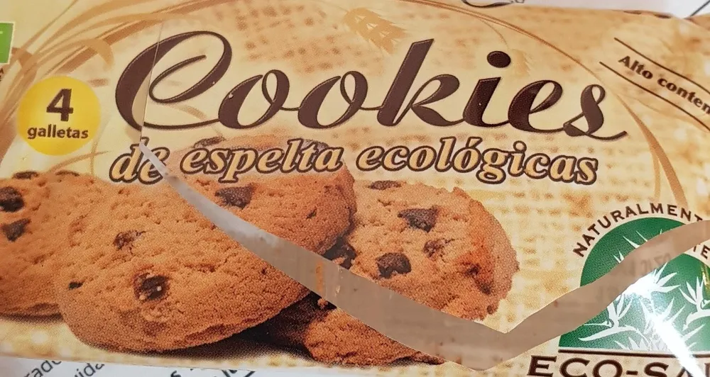 Cookies de espelta ecológicas