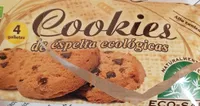 Cookies de espelta ecológicas