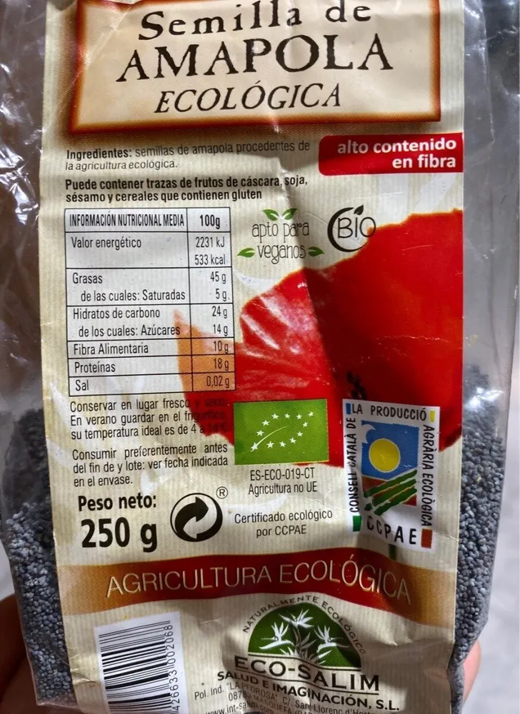 Semilla de amapola