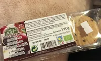 Galleta de espelta con semillas de chía y manzana ecologica