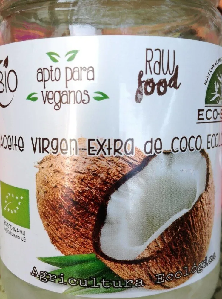 Aceite virgen extra de coco ecológico