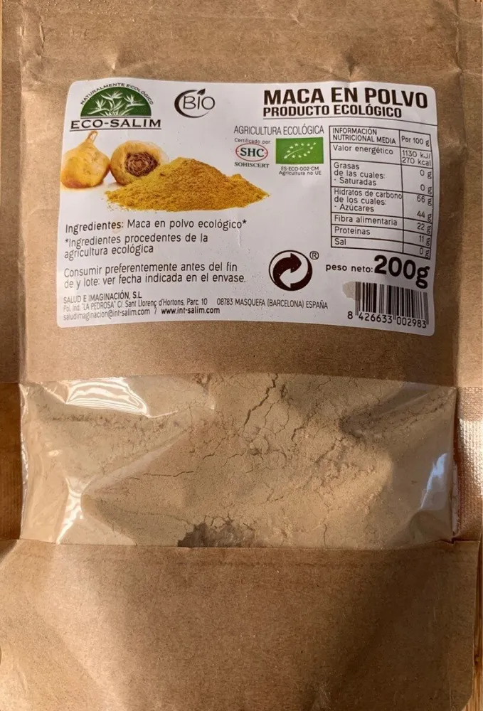 Maca en polvo