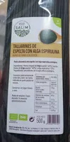 Tallarines de espelta con espirulina