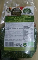 Semola de verduras ecológica