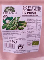 Bio proteína de guisante en polvo