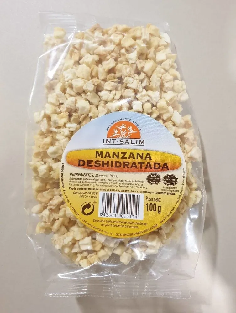 Manzana deshidratada