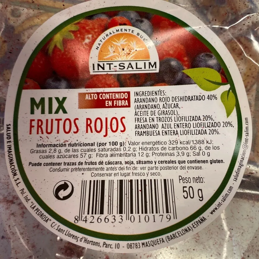 Mix frutos rojos