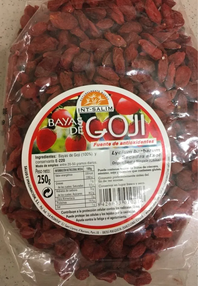 Bayas de goji