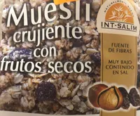 Muesli crujiente con frutos secos
