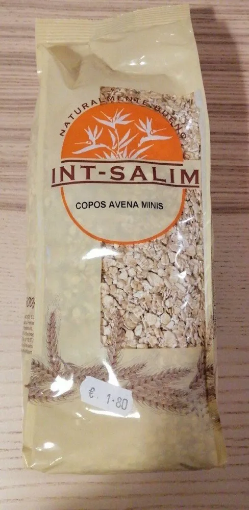 Copos de avena minis