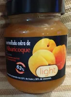 Mermelada extra de albaricoque light