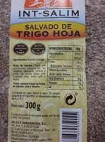 Salvado de trigo hoja
