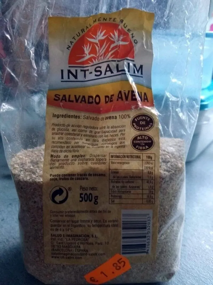 Salvado de avena