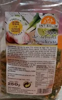 Sopa de sémola con verduras