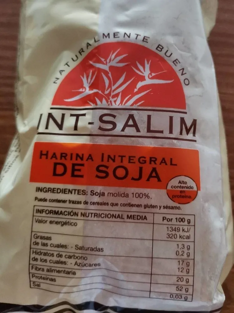 Harina integral de soja
