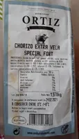 Chorizo extra vela special fort