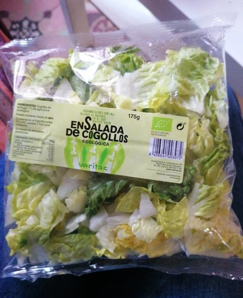 Ensalada de cogollos ecológica