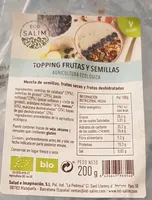 Topping frutas y semillas ecologica bio