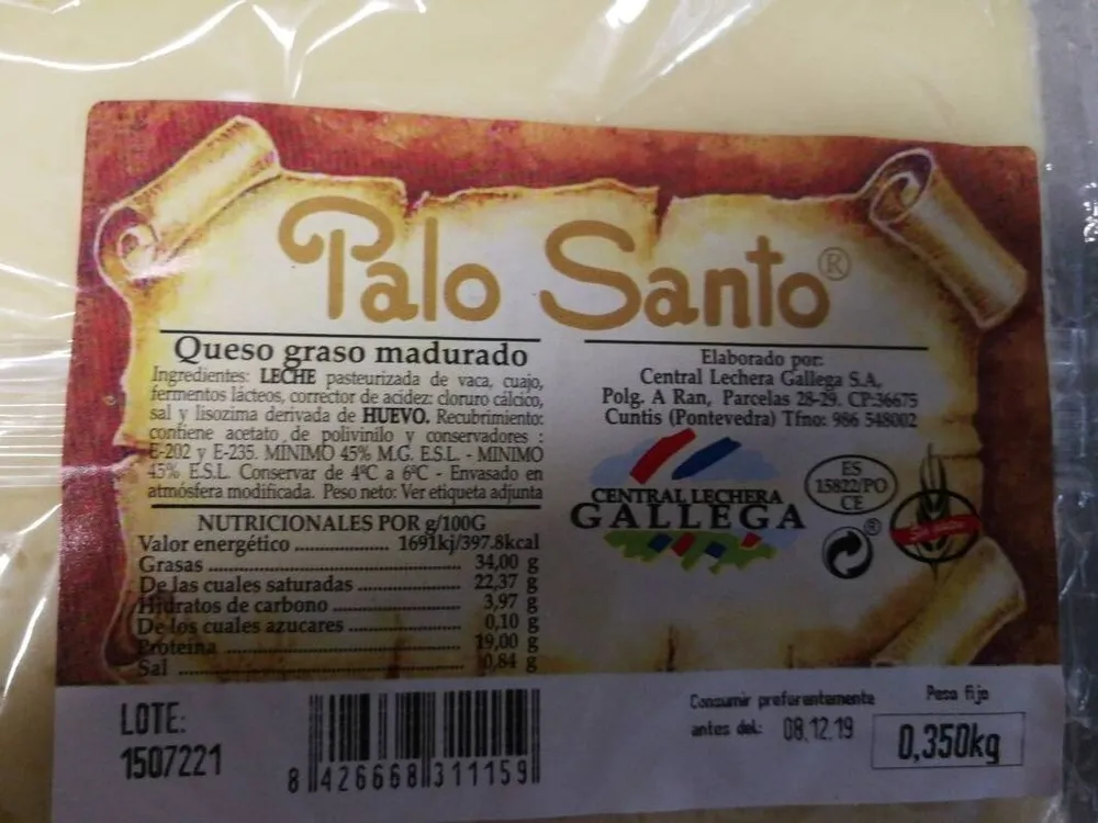 Queso Palo Santo