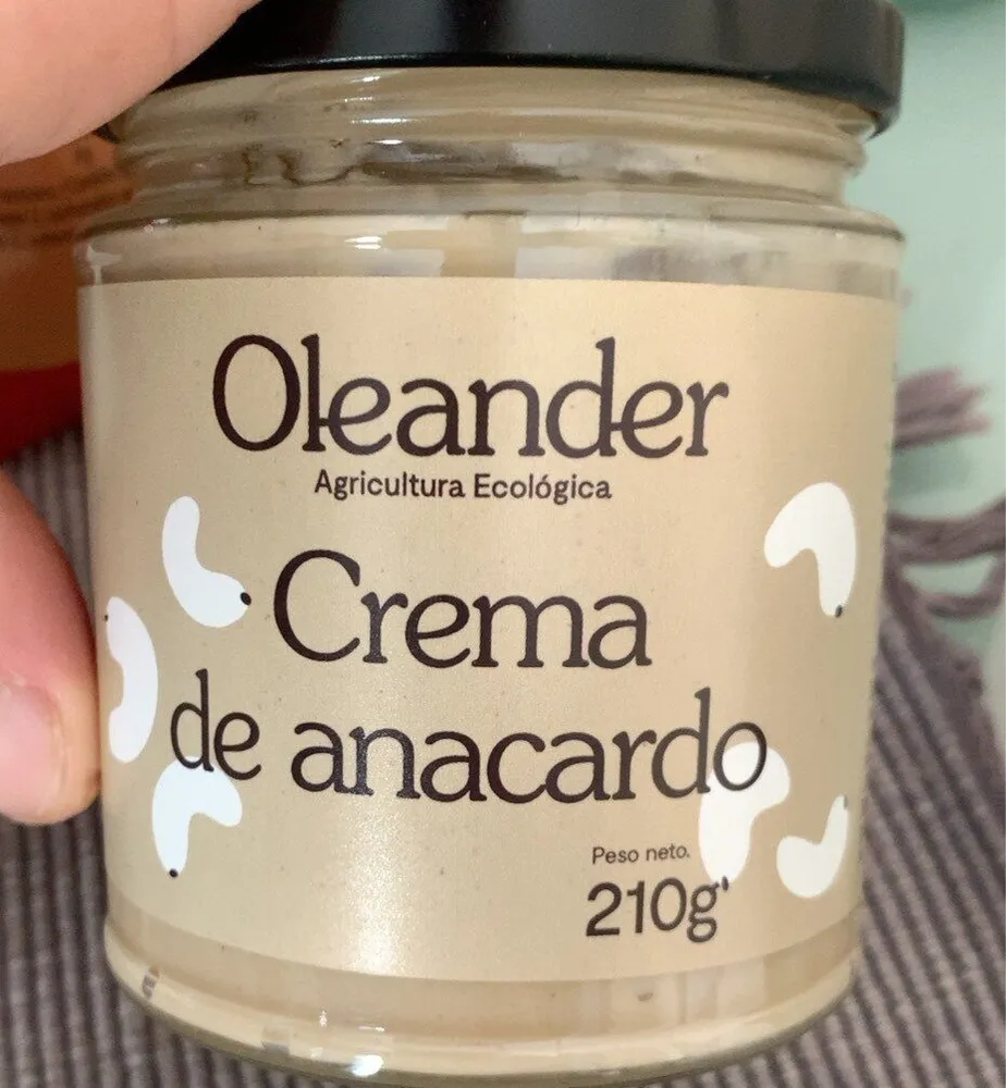 Crema de anacardo