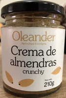 Crema de almendras crunchy