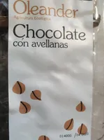 Chocolate con avellanas