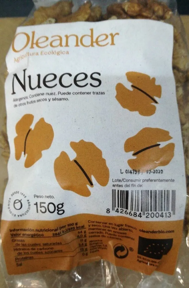 Nueces ecologicas