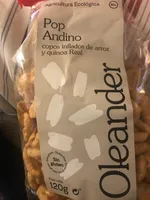 Pop Andino, copos inflados de arroz y quinoa Real