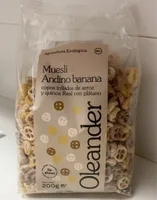 Muesli andino banana