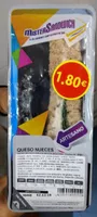 Sandwich queso con nueces