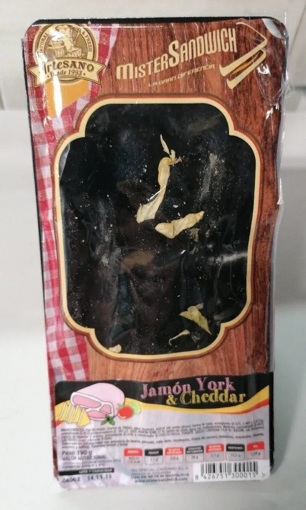 Jamón York & Cheddar