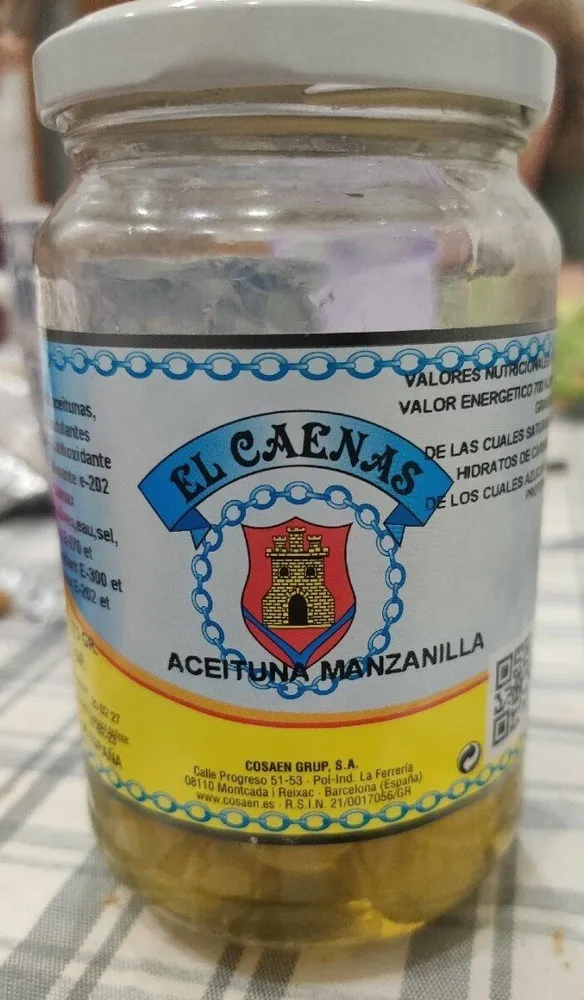 Aceitunas manzanilla