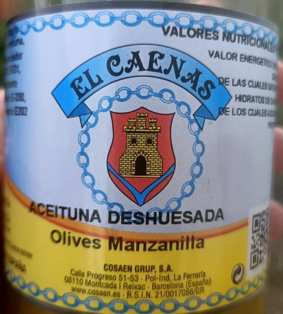 Aceituna deshuesada