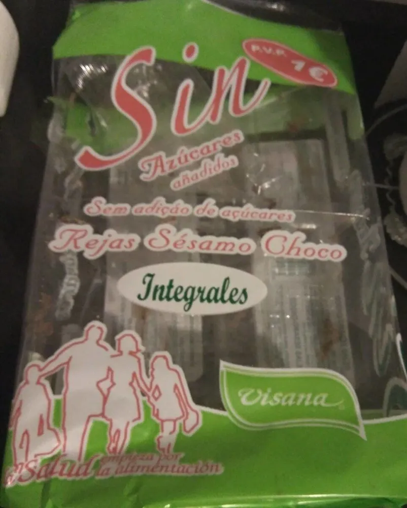 Rejas sésamo choco integrales