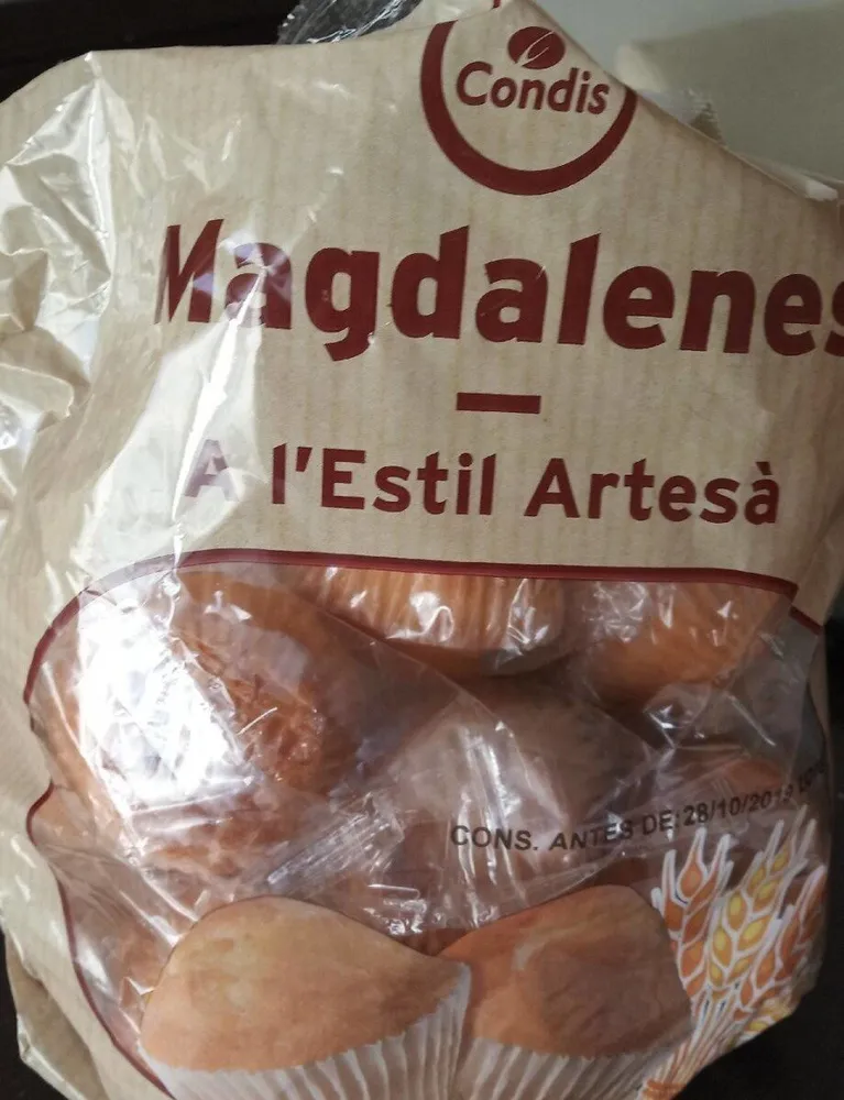Magdalenas estilo artesano