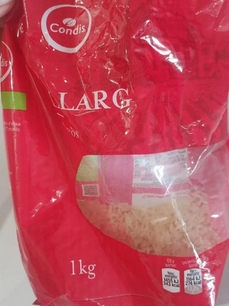 Arroz largo Condis