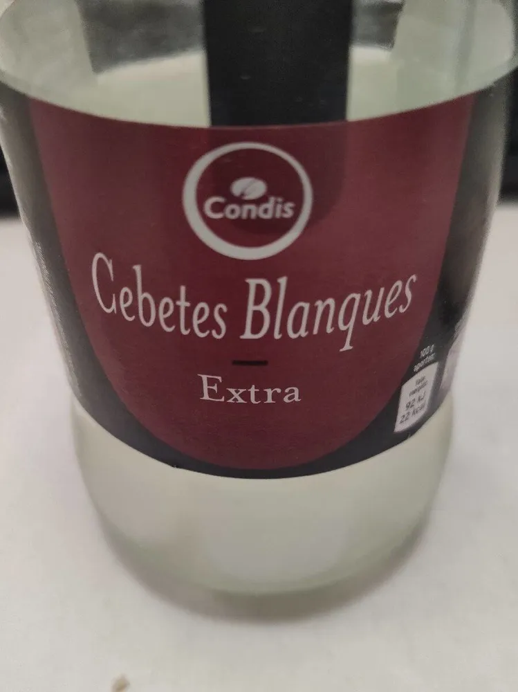 Cebolletas blancas