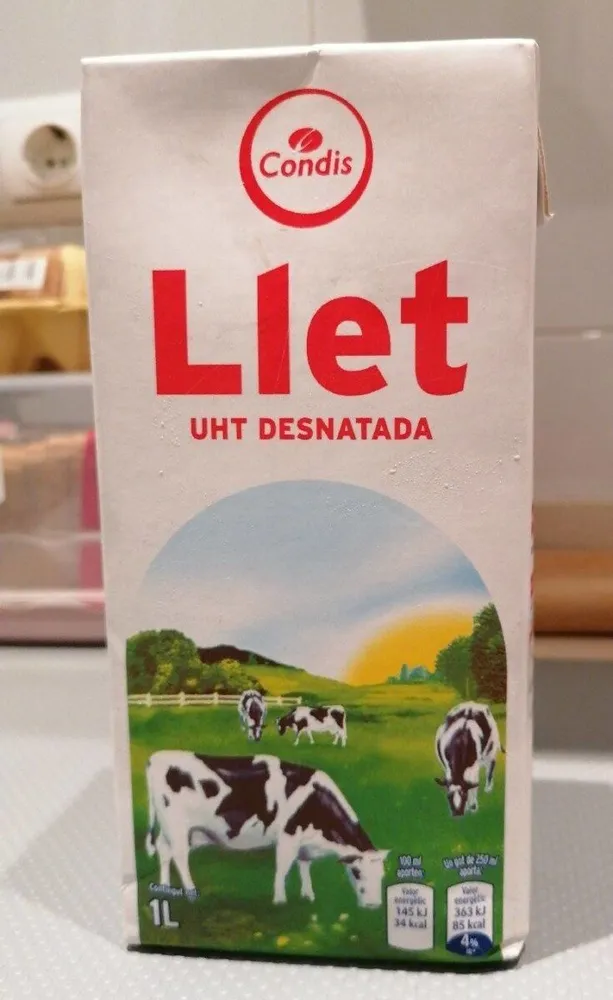 Llet UHT Desnatada