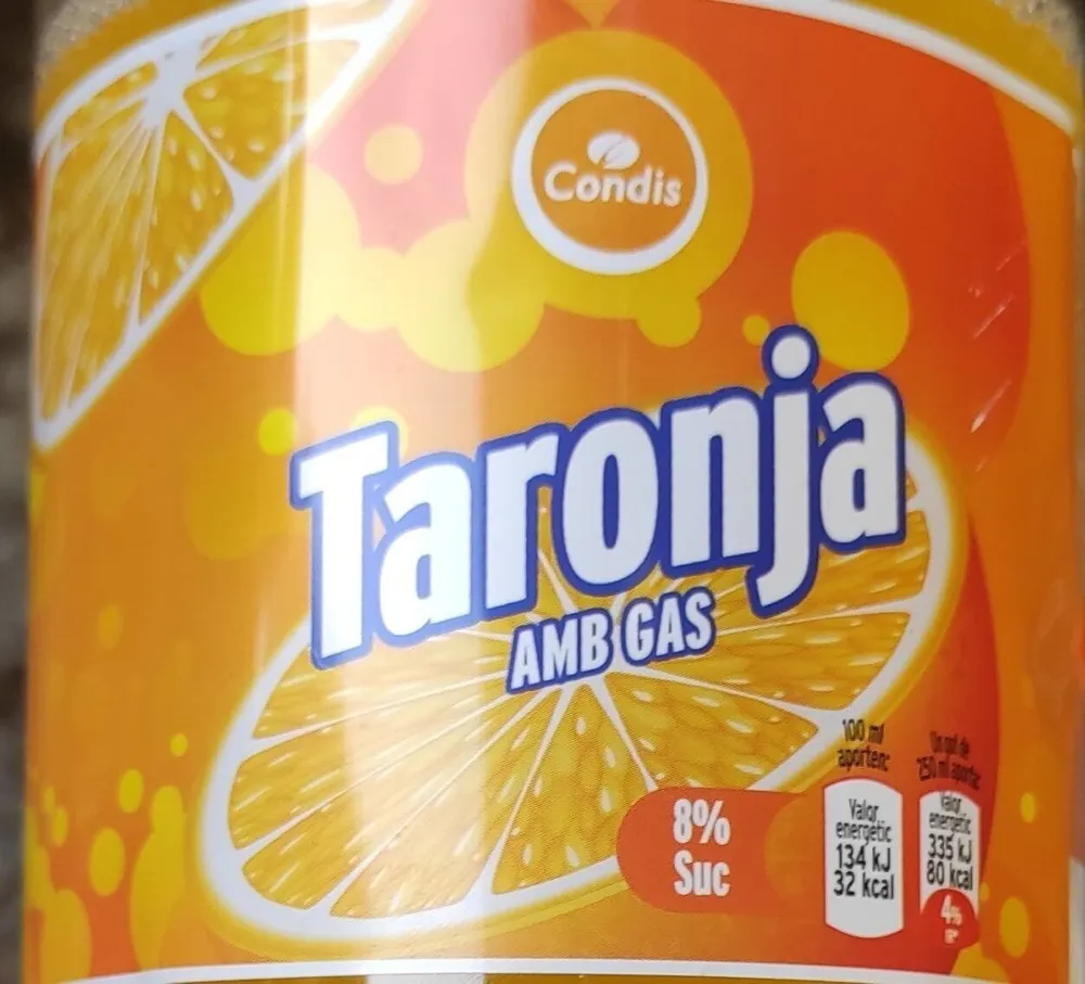 Taronja amb gas