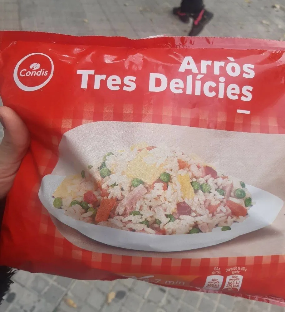 Arroz tres delicias