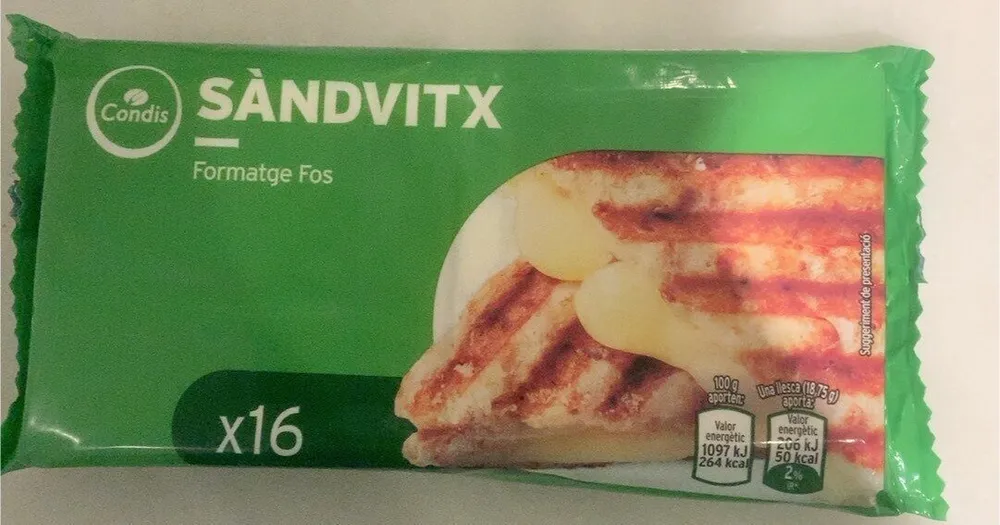 Queso sandwich