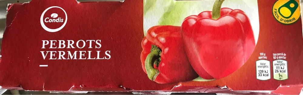 Pebrots Condis Vermells Pack