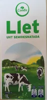 Llet UHT semidesnatada