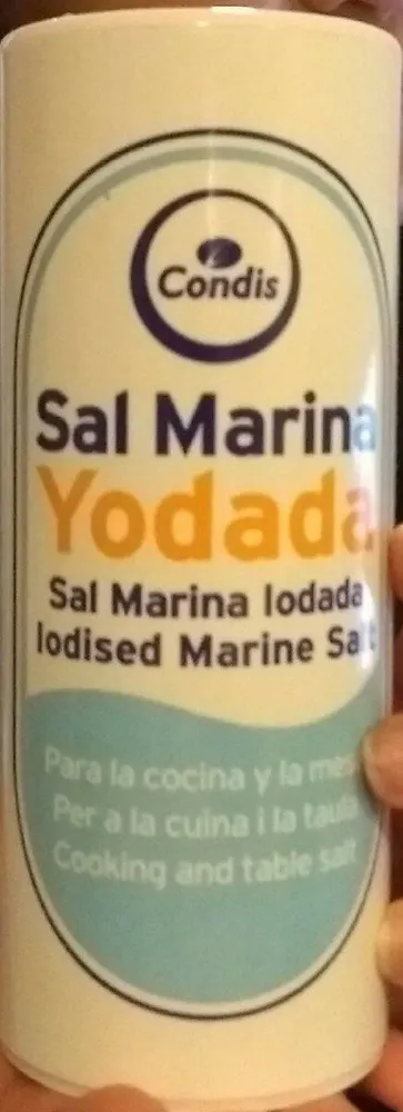 Sal marina yodada