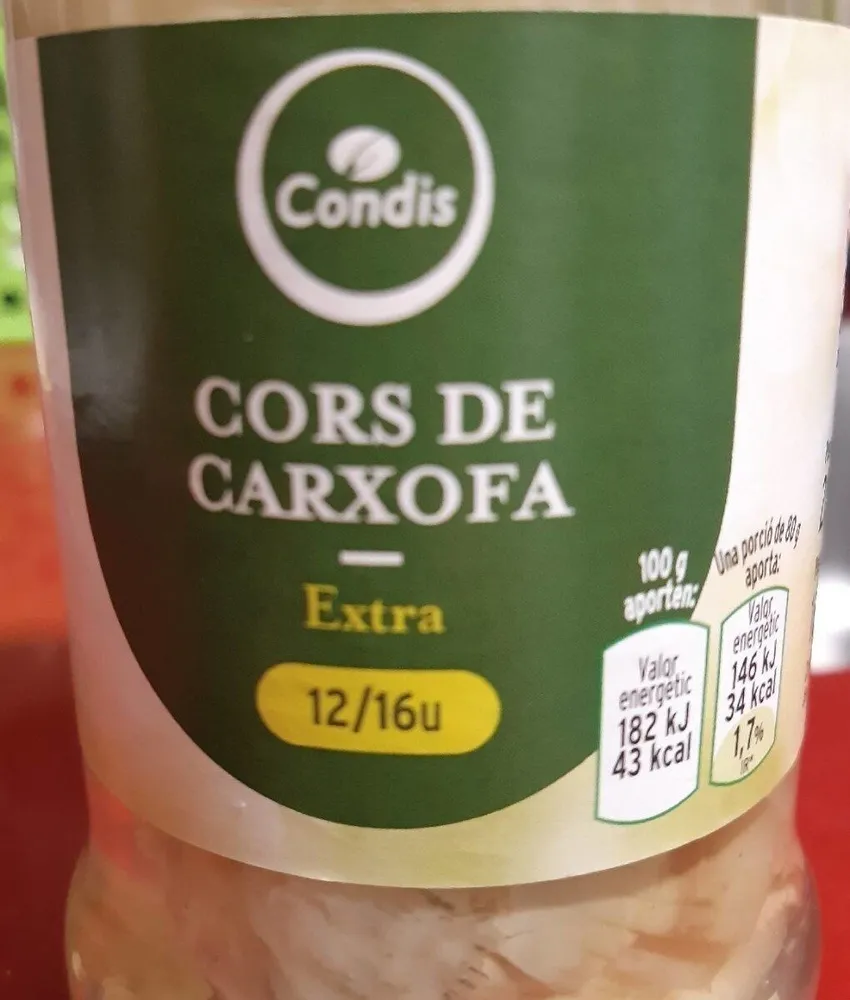 Corazones de alcachofas