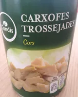 Alcachofas troceadas
