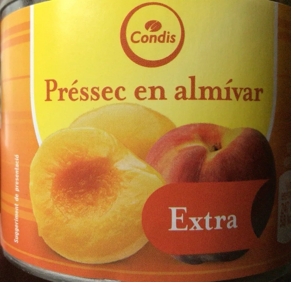 Duraznos en almibar